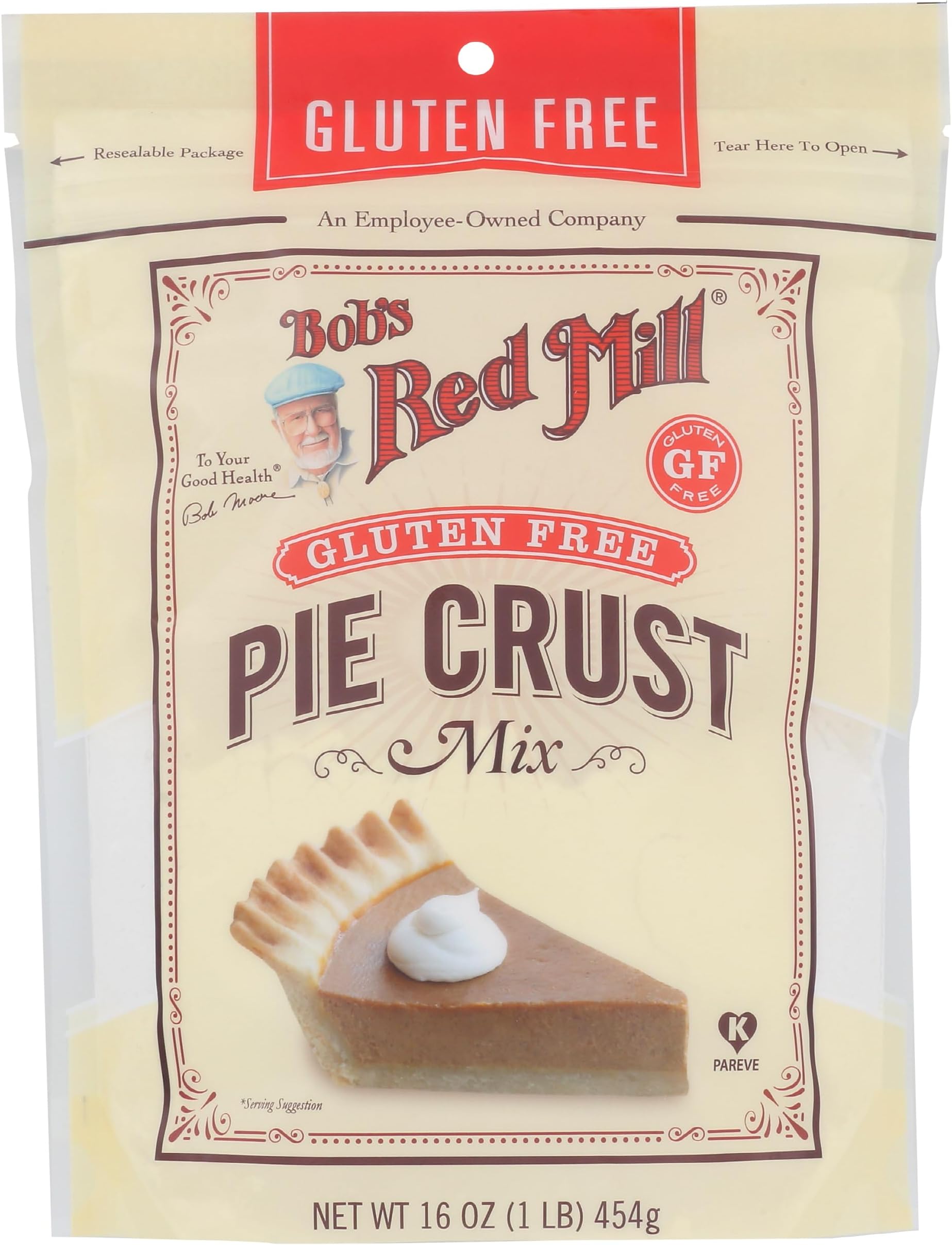 Bob's Red Mill Gluten Free Pie Crust Mix, 16 Oz