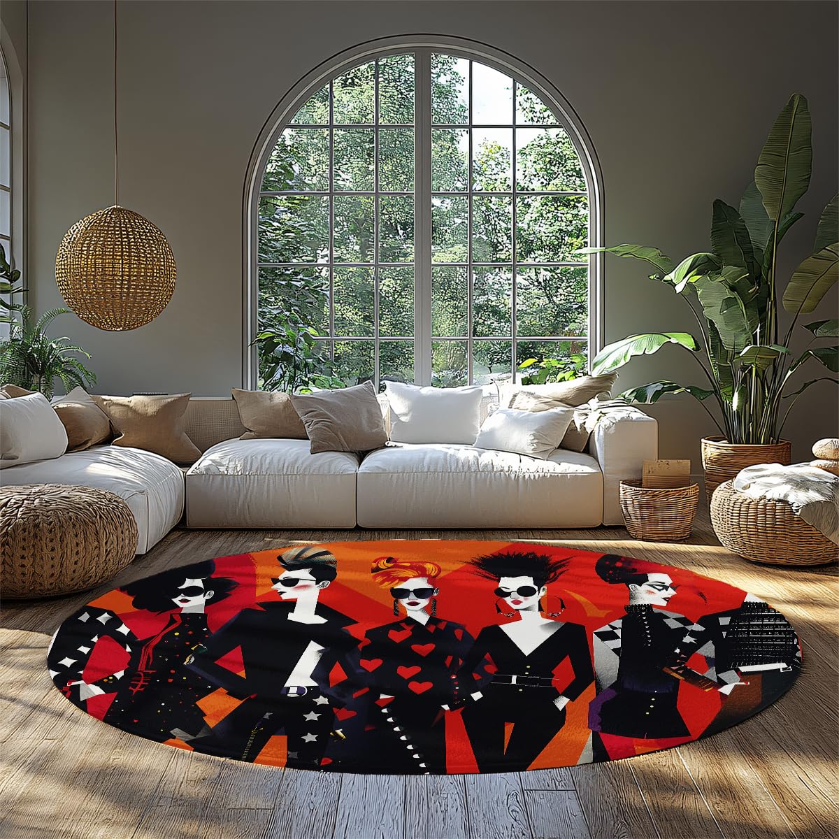 Tapis lavable en machine antidérapant et pliable à poils ras 180cm