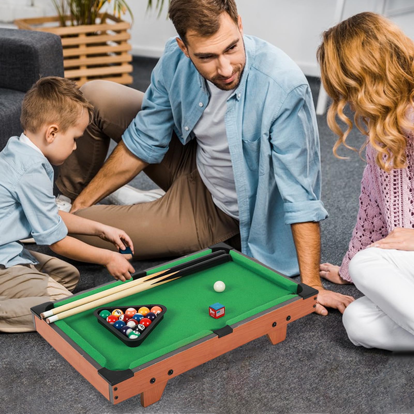 Table de billard portable : table de jeu compacte, jeu de jeux éducatifs | Planche d'étude de mini tailles avec accessoires, détente agréable pour le divertissement familial ou cadeau pour