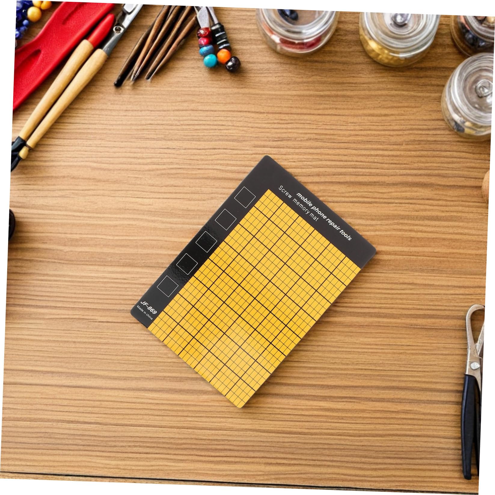 Kit Di Riparazione Da 15 Pezzi Tappetino Per Organizzatore Di Viti Tappetino Magnetico Per Riparazione Viti Flessibile