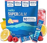 Vista 16 de Nello Supercalm Mezcla en Polvo para Beber, Reductor de Cortisol* y Suplemento para Ayudar a Dormir, L Theanine, Ashwagandha Ksm-66, Magnesio