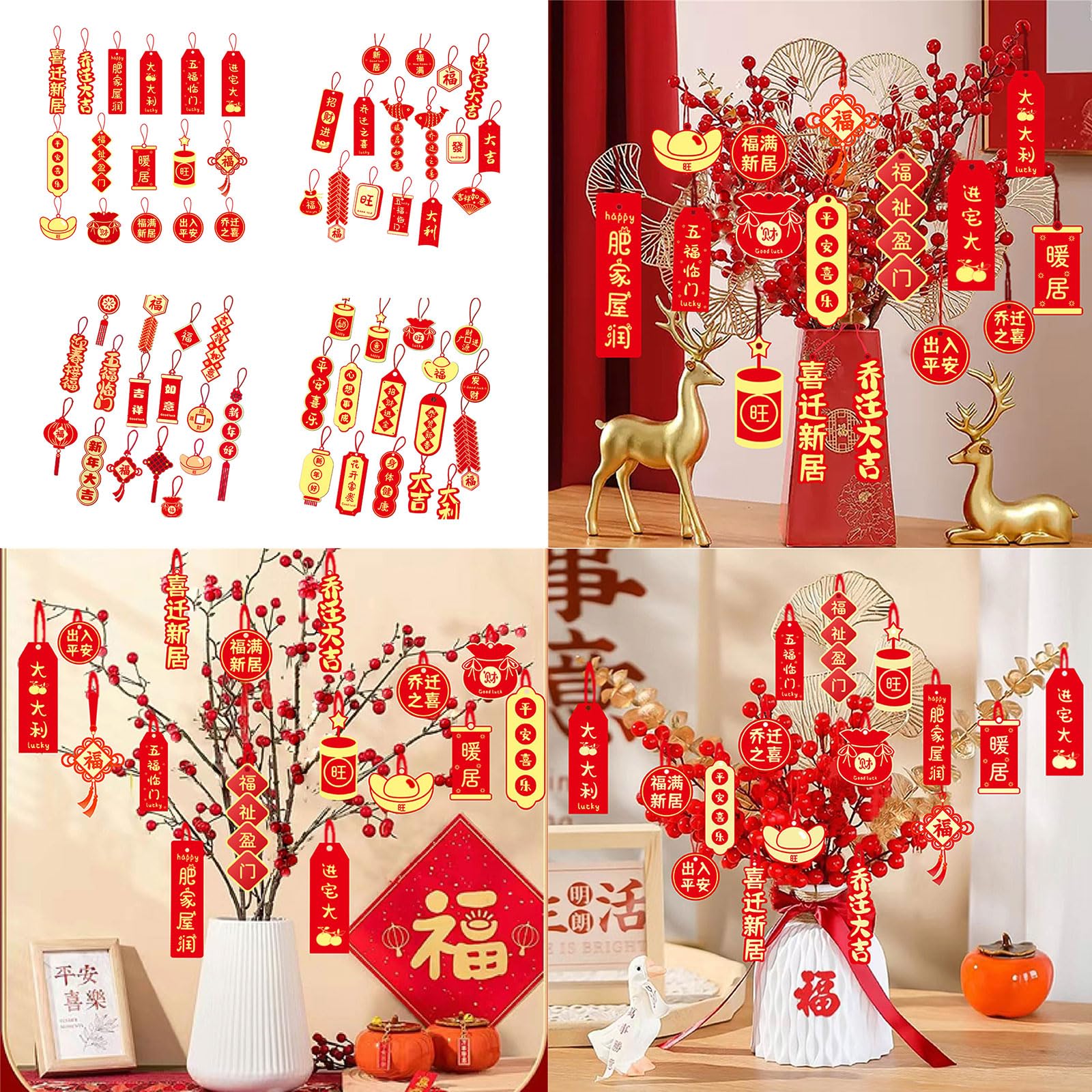 Chinese New Year Decoration Ideas For Office 15 Ong Filled CNY
