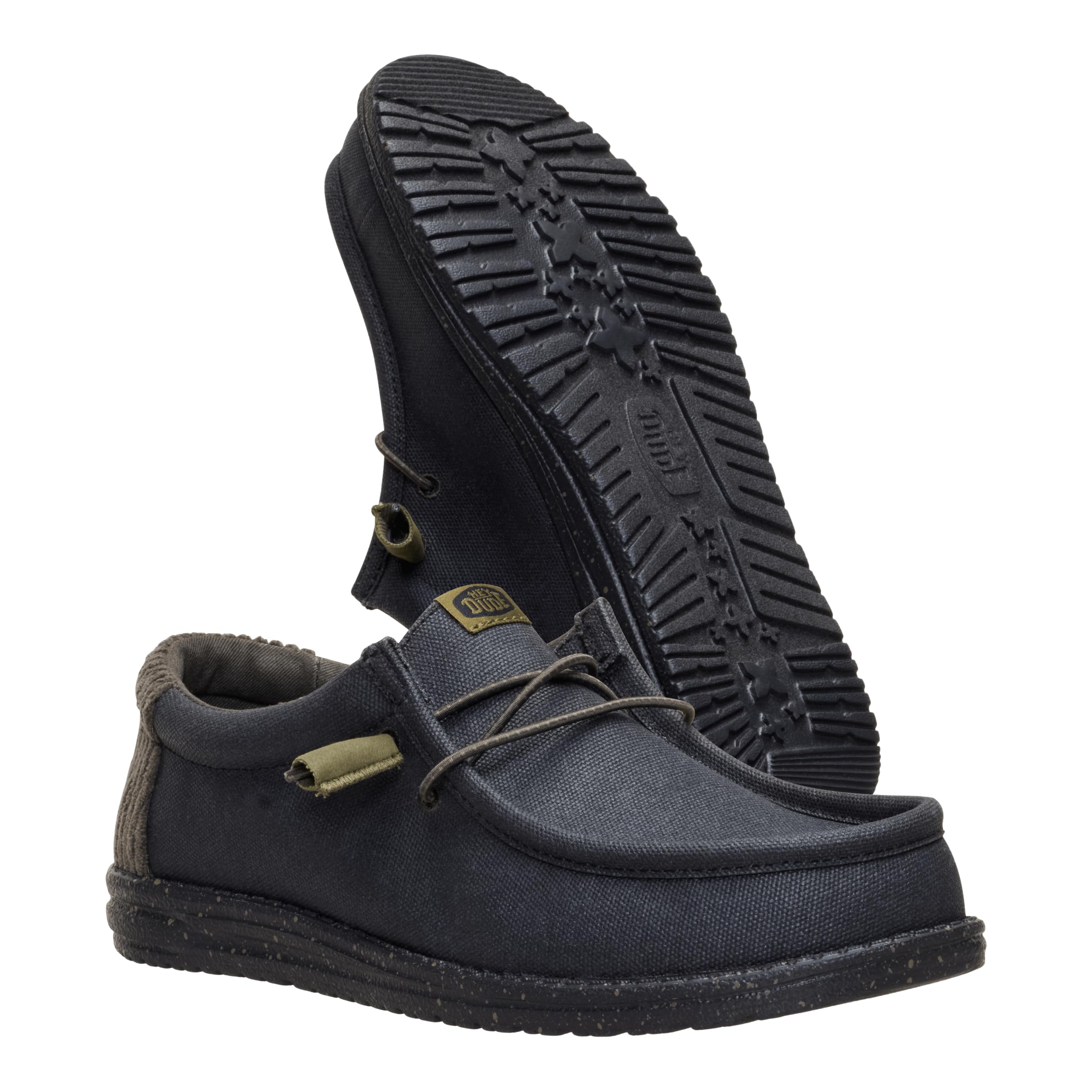 HEYDUDE Wally Waxed Casual MoccasinHomme