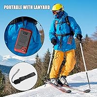 Vista 7 de Mitywah Funda impermeable para iPhone 11 Pro Max, resistente grado militar, a prueba de golpes, protección de pantalla integrada, resistente y Rojo