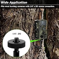 Vista 5 de Soporte para cámara de sendero, soporte para cámara de sendero, accesorio de caza, paquete de 3 soportes de cámara de seguimiento, soportes