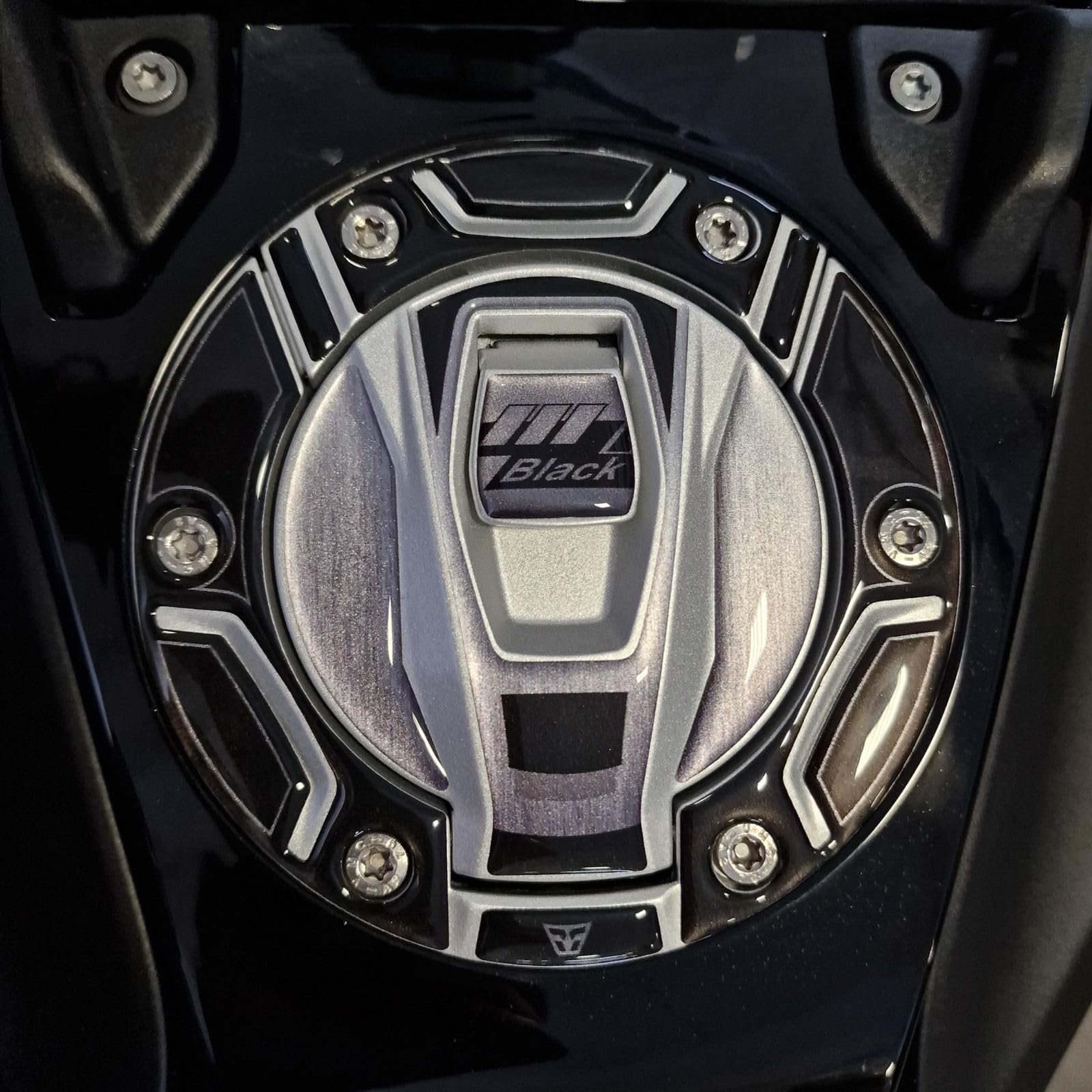 Adesivo Serbatoio Moto Fibra Di Carbonio Per Honda PCX 125-160 - Protezione E Stile 2021-2024 - Foto 6