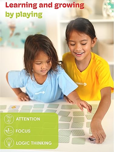 Miniatura 3 de CUBIDI Juego de memoria a juego  Juguetes educativos para niños mayores de 4 años  Juegos de cartas para actividades de niños pequeños  Juguetes