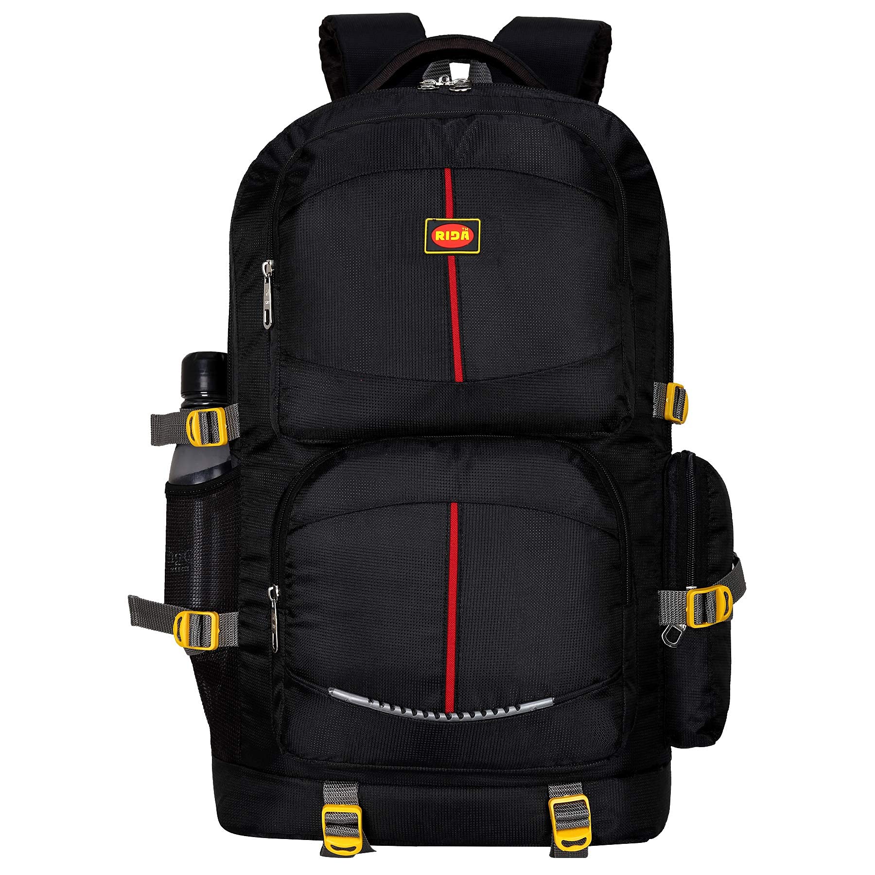 41 Liters Hiking Large Backpack With 3 Compartments Water Resistant Fabric Travel Backpack for Hiking Trekking Bag Camping Rucksack Trekking Bag Defender V2-image-21