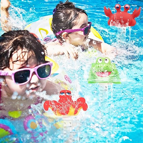 Vista 9 de XY-WQ Termómetro flotante para piscina, tamaño grande, fácil de leer para la temperatura del agua con cuerda, piscinas, spas, jacuzzis, estanques
