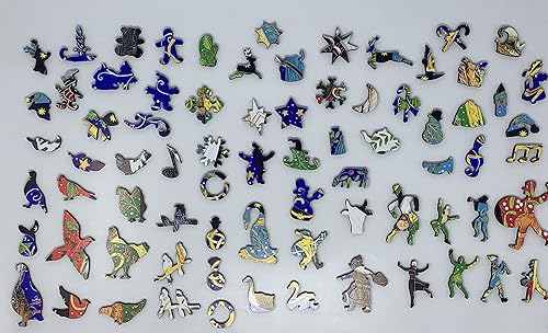 Miniatura 2 de Rompecabezas de Navidad de madera para adultos, doce días de Navidad, 801 piezas de madera únicas, fabricado en los Estados Unidos por Nautilus