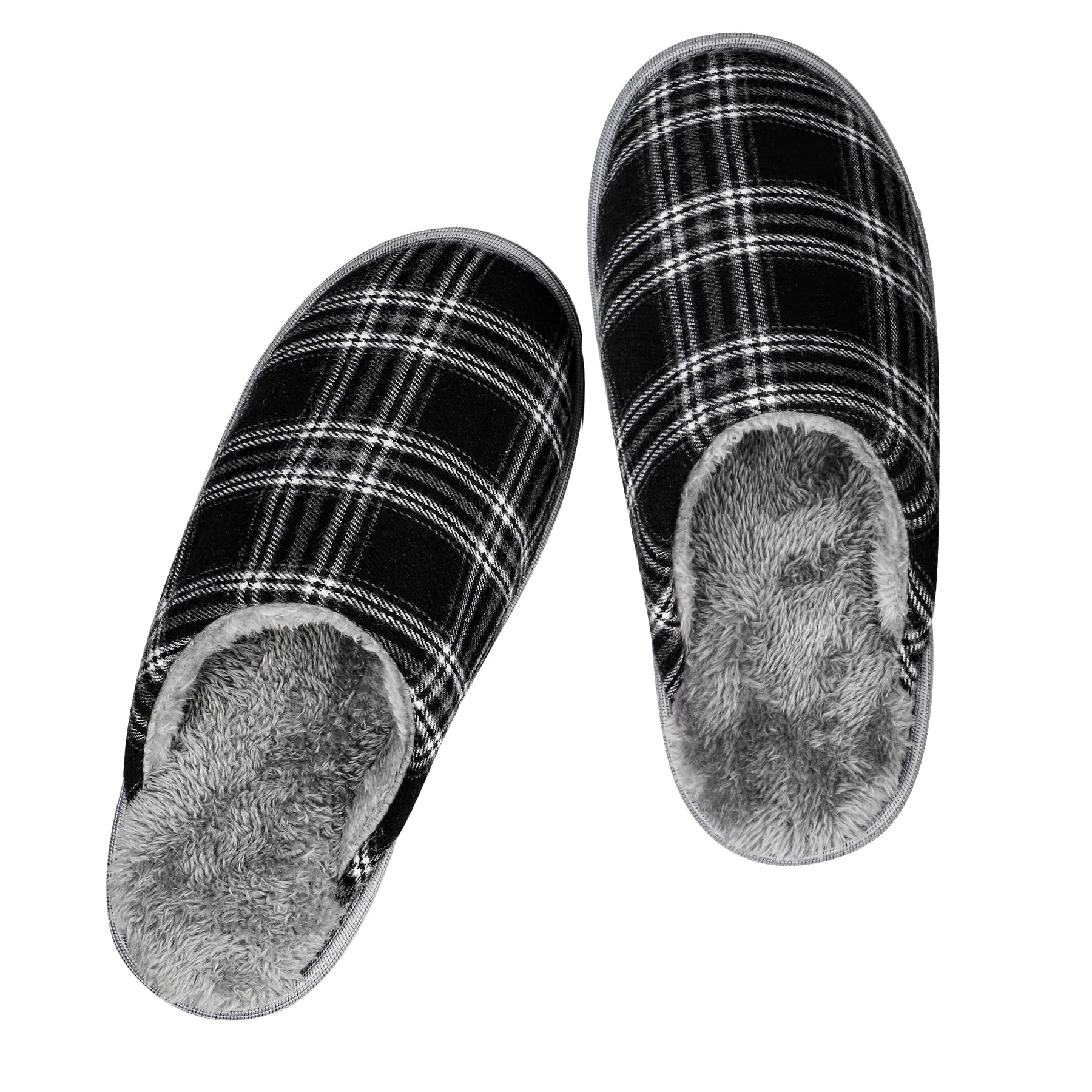 riemot Pantofole Uomo Ciabatte Invernali Inverno Casa Morbida Autunno Inverno Memoria Schiuma Pavimento Indoor Outdoor 38-47 EU