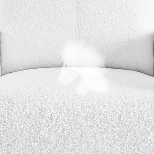 Miniatura 99 de Topeakmart Silla reclinable de piel sintética, ajustable, moderna, individual, con bolsillo, primavera, sala de estar, dormitorio, cine en casa,