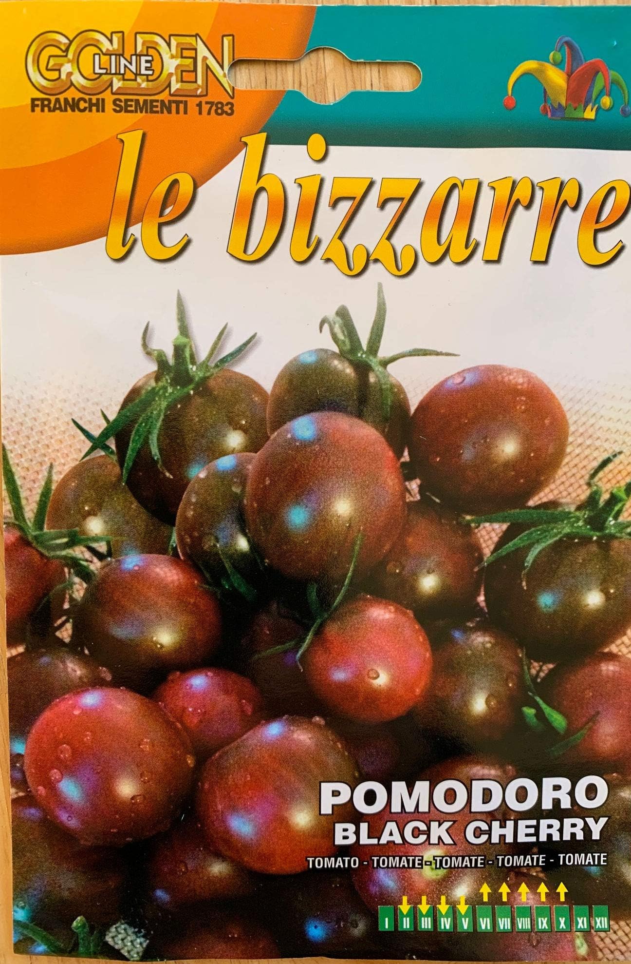 Franchi Seeds Tomato pomodoro Black Cherry Seeds