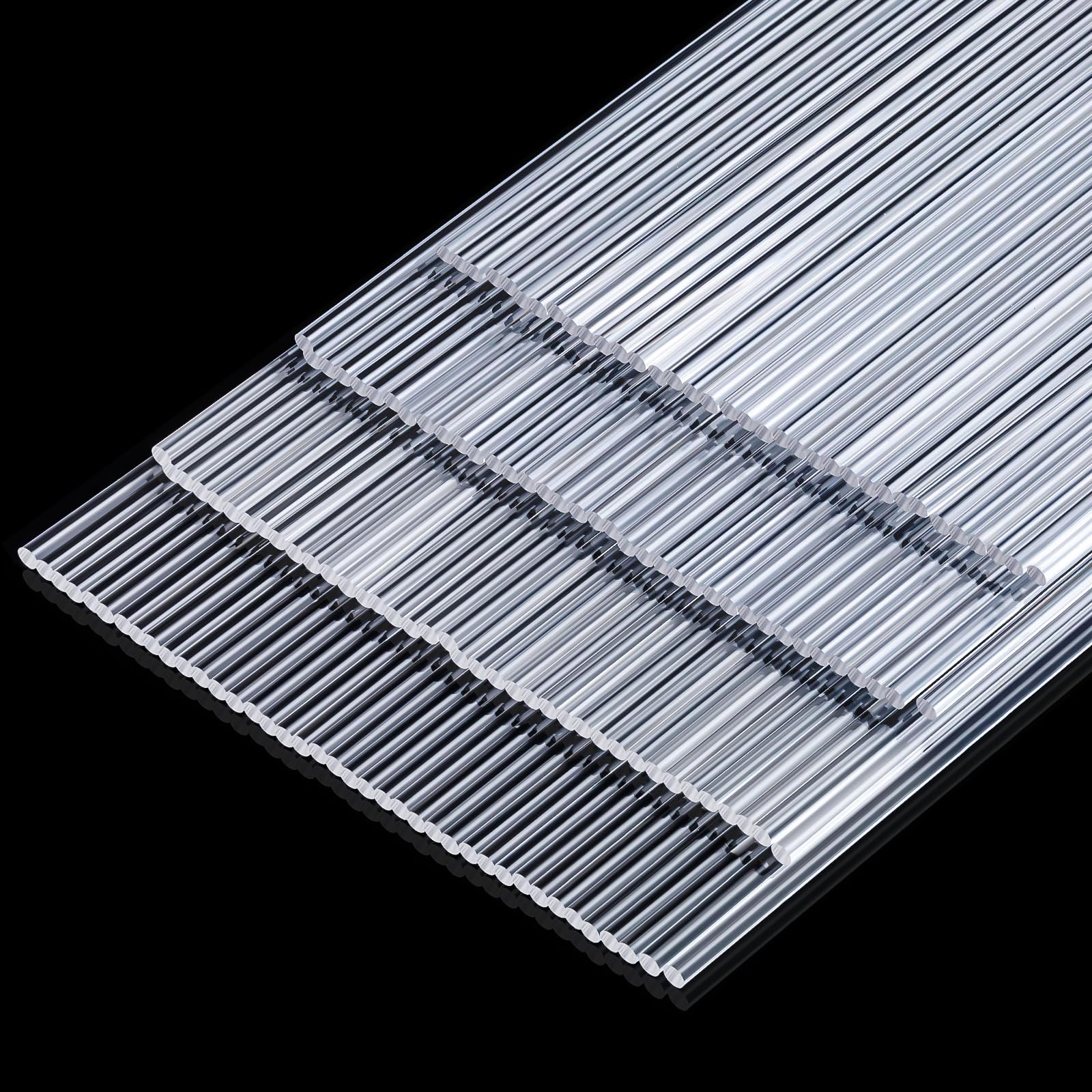 Acrylic Rods - 150 Pack for Crafts & Cake Pops -1