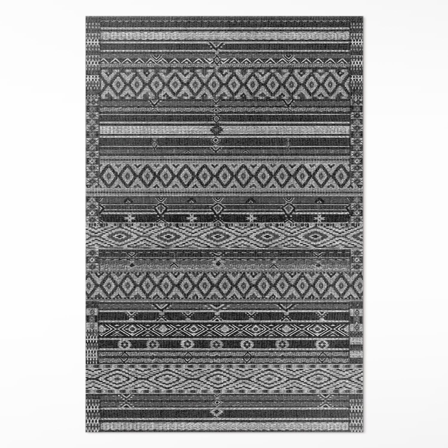 Tapis en vinyle 60x90 cm Maison Deco motifs losanges pour cuisine et salon