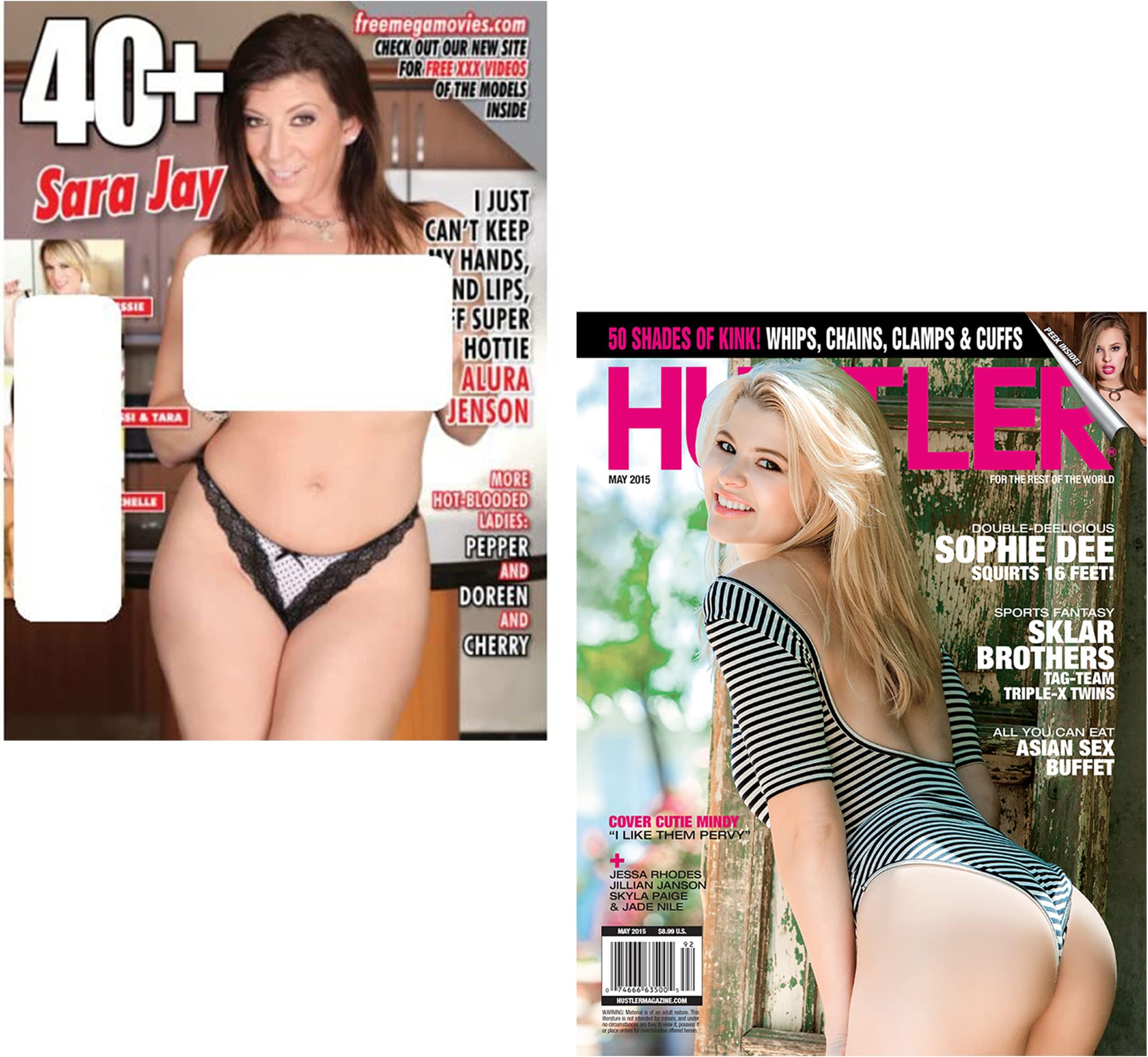40+ July 2022 Magazine Sara Jay 2 pack Bonus