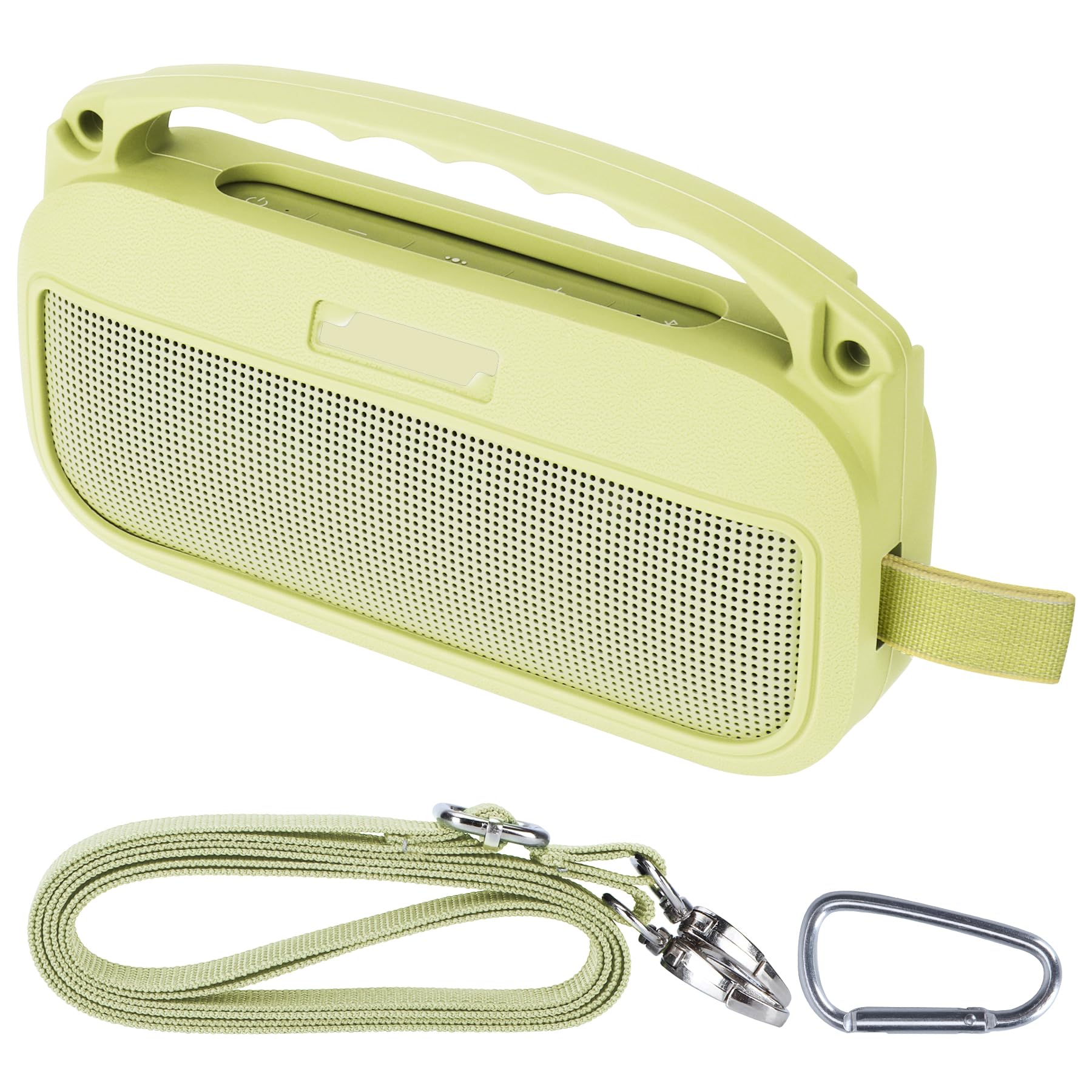 Peyyargo Silicone Cover Compatible with Bose SoundLink Flex 2nd Gen/Bose SoundLink Flex Portable Speaker (Citrus Yellow)
