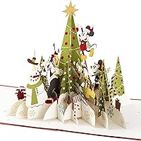 Vista 9 de Tarjeta Navideña Pop Up de Grinch de Hallmark (¡El Dr. Seuss Cómo el Grinch Robó la Navidad!) Tarjeta 3D de Papel Maravilla de Firma