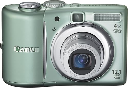 Miniatura 9 de Canon PowerShot A1100IS Cámara digital de 12,1 MP con zoom estabilizado de imagen óptica 4x y pantalla LCD de 2,5 pulgadas (plateado) (Modelo