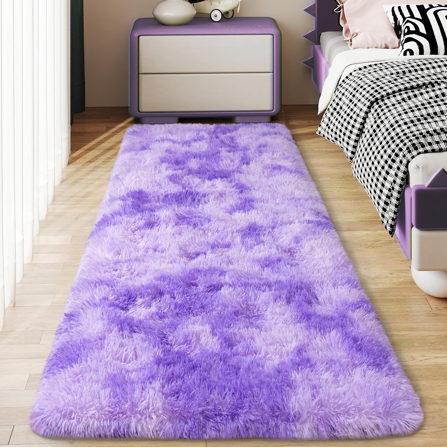 Tie-dyed Purple