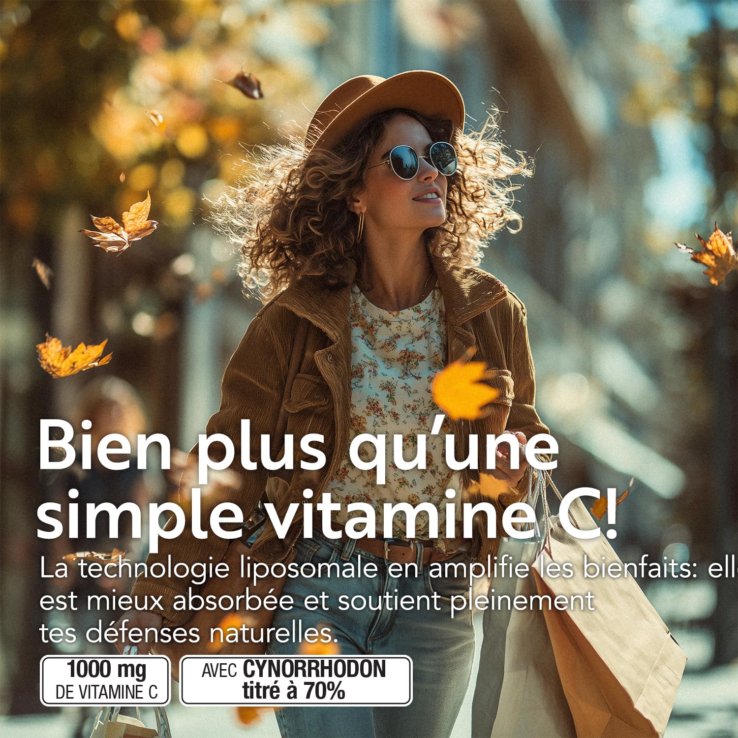 Vitamine C Liposomale 1000mg avec Rose Musquée 70% PiùLife – 360 gélules | Acide Ascorbique pur, Haute absorption et tolérance, Soutien pour défenses naturelles et énergie, Sans Gluten et Sans Lactose