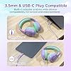 Auriculares Acer para niños para la escuela, con adaptador USB-C a 3.5mm, con micrófono HK03 3