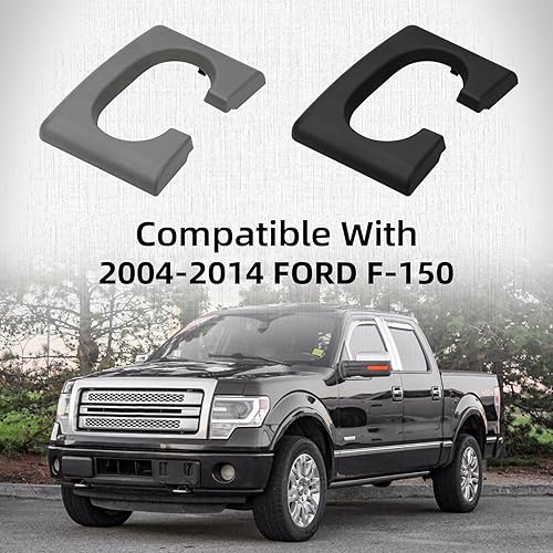 Miniatura 6 de Soporte para taza de consola central de repuesto, color negro, compatible con Ford F150 2004-2014
