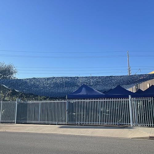 Vista 33 de Red de Camuflaje Red de Camuflaje 20x20 10x20 10x10 Rollo a Granel Lona de Camuflaje de Arpillera Red de Sombra para Puesto de Caza Cumpleaños