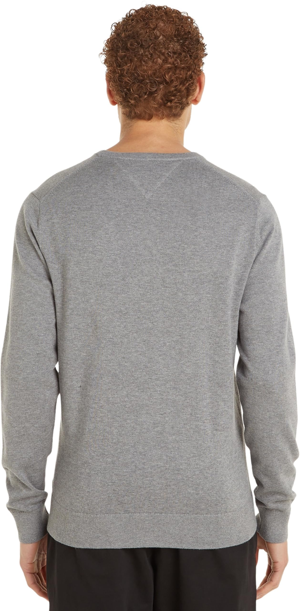Tommy Hilfiger Sweter pullover Mężczyźni Essential Cotton Crew Neck Mw0mw14748