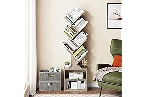 Rolanstar Tree Bookshelf: Modern Storage Solution for Books and Décor