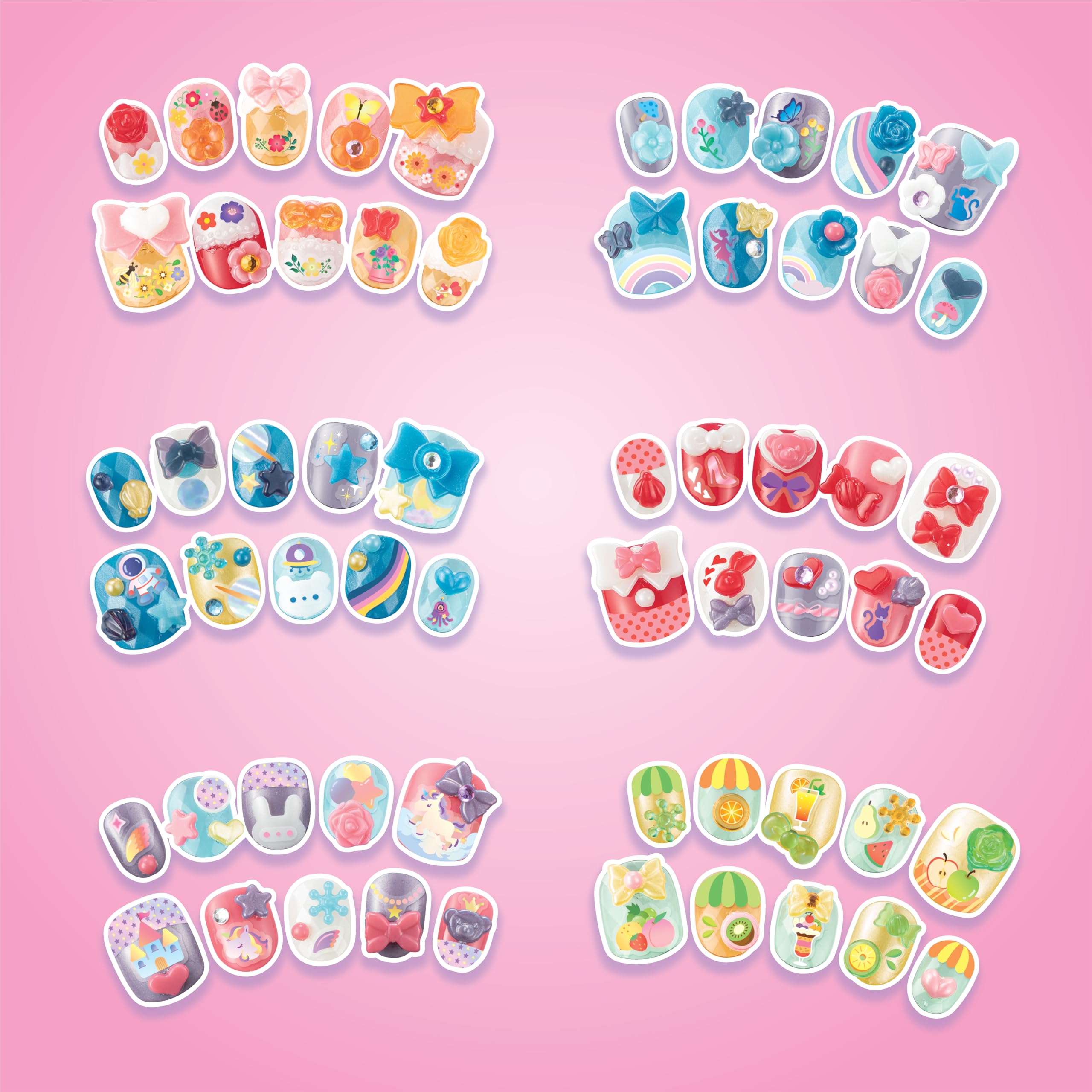 Aquabeads Nail Studio- 35027 Aquabeads Studio paznokci, zestaw startowy