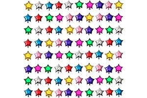 5 Inch Mini Mylar Star Helium Balloons