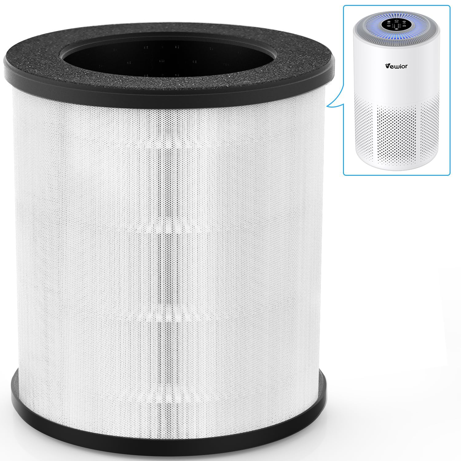 VEWIOR Official Air Purifier Replacement Filter for D10N
