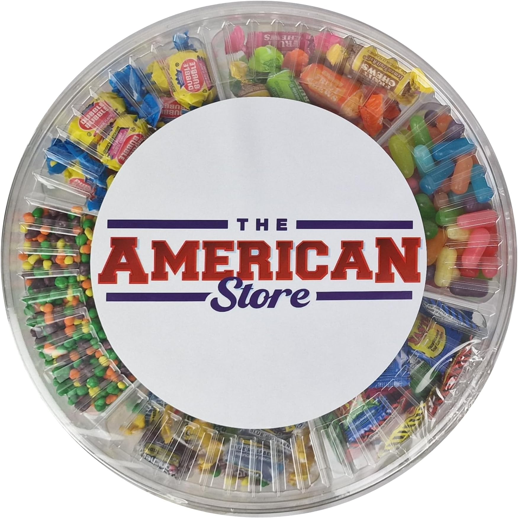 Premium USA Candy Pick n Mix - Jolly Rancher, Mike & Ike, Toxic Waste, Nerds, Concord & Tootsie Roll - Perfect for American Sweet Lovers
