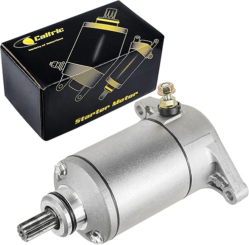 Caltric Motor de arranque compatible con Suzuki 250 Lt-F4Wdx King Quad Ltf4Wdx 250Cc 1991-1998