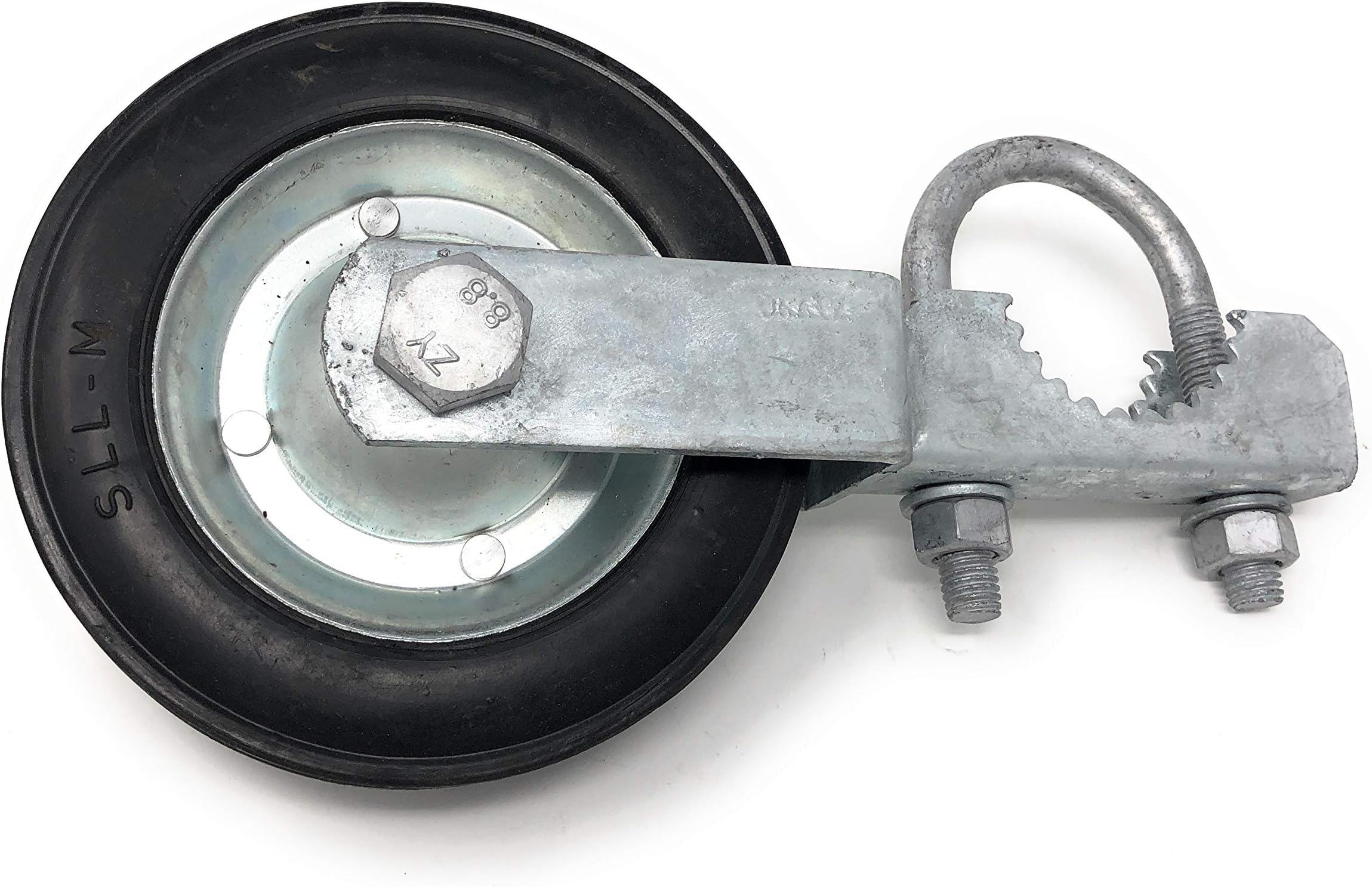 GATE Helper Wheel: for Chain Link Fence and Other Swing Gates with 1.5-2" Frames