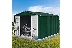 8x8 Outdoor Sheds for Anti-Corrosion Tool Storage