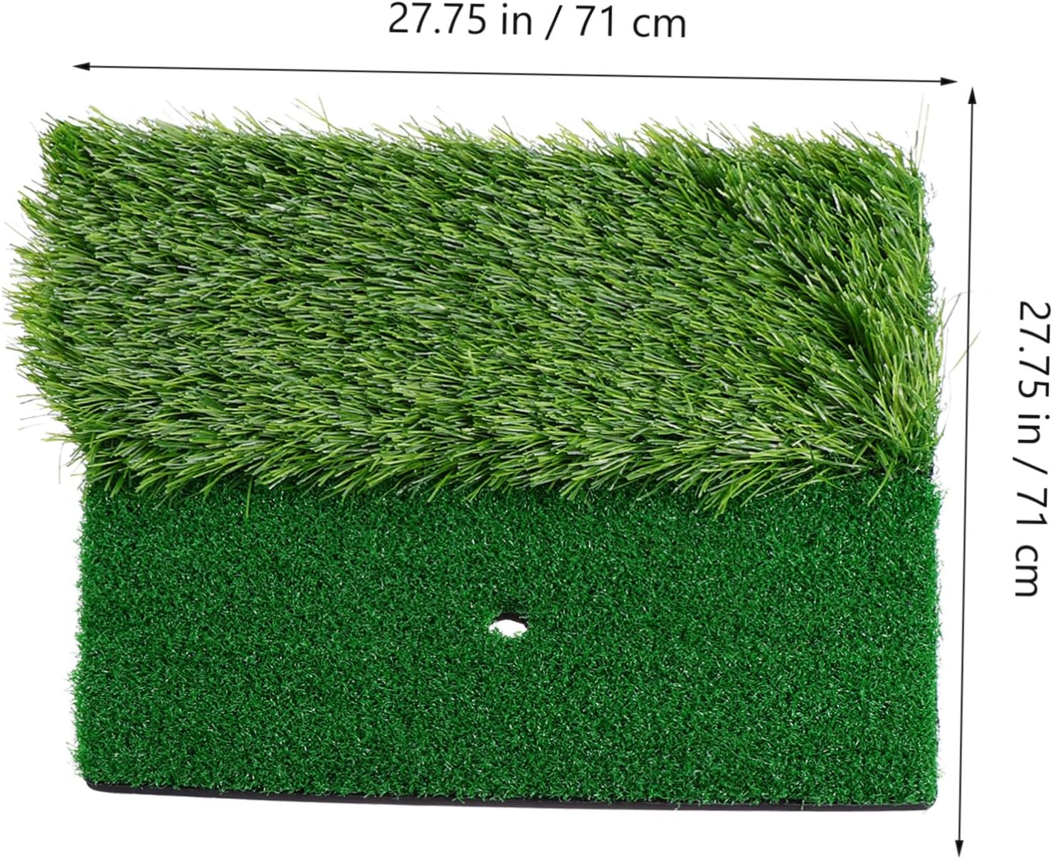 Golf Practice Net Mat Portable Training Set with Mini Hitting Pad | Red Nylon Build, Stable Frame, Foldable Carry Design, Indoor Outdoor Use