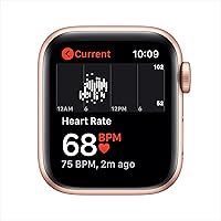 Vista 21 de Apple Watch SE (GPS + 40 mm) - Carcasa de aluminio plateado con banda deportiva blanca (renovada)