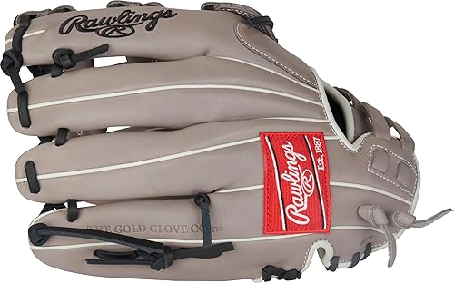 Miniatura 10 de Rawlings guantes de softball de 13.0in de Fastpitch de la serie DVD-R9, R9SB130-6DB