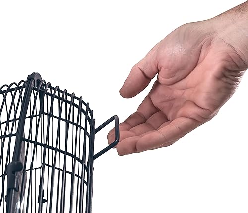 Miniatura 5 de Lasko Ventilador de alta velocidad con montaje rápido para uso en suelo o pared, 3 potentes velocidades para garaje, tienda, ático, 20 pulgadas,