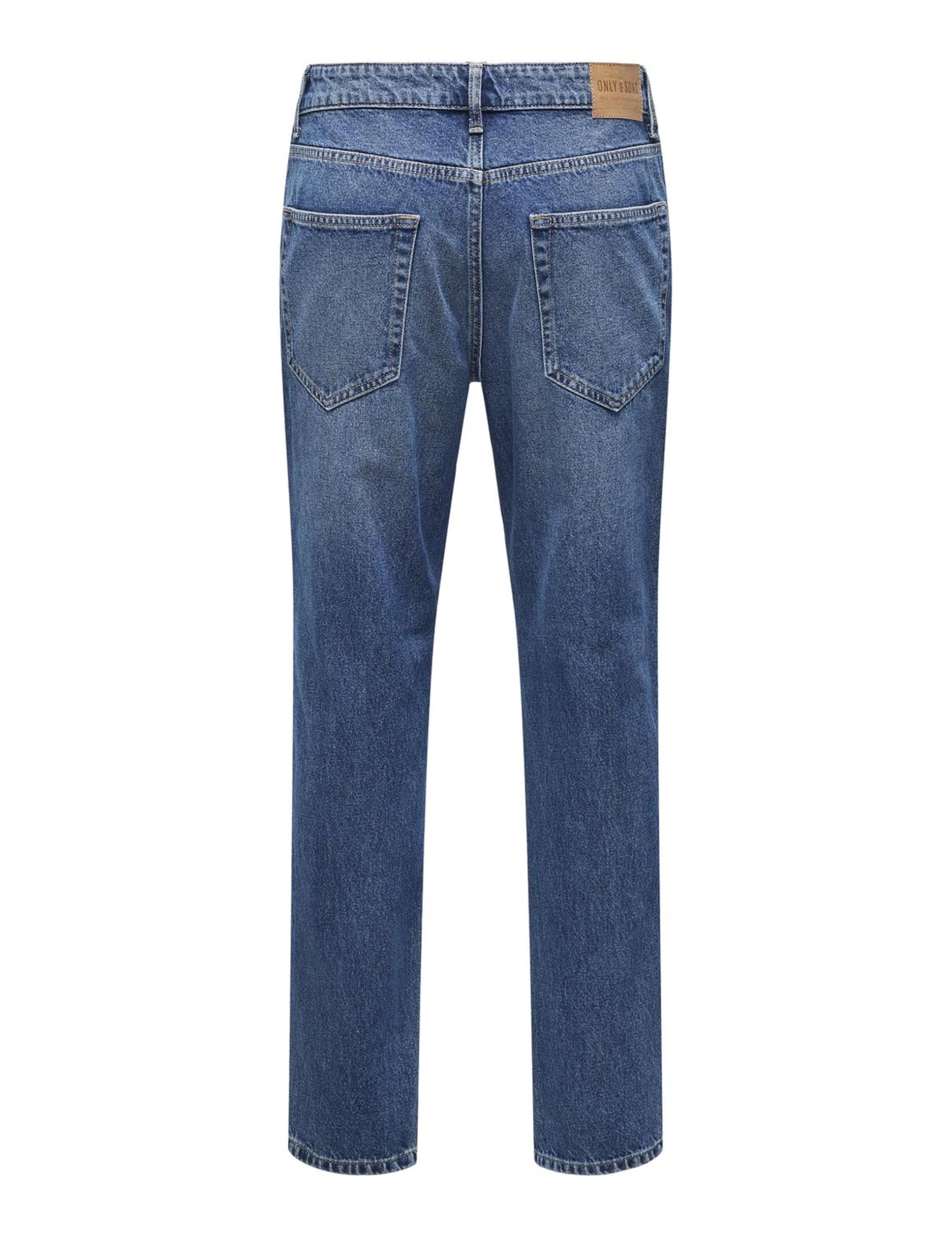ONLY & SONS tapered fit jeans ONSYOKE light blue denim | wehkamp