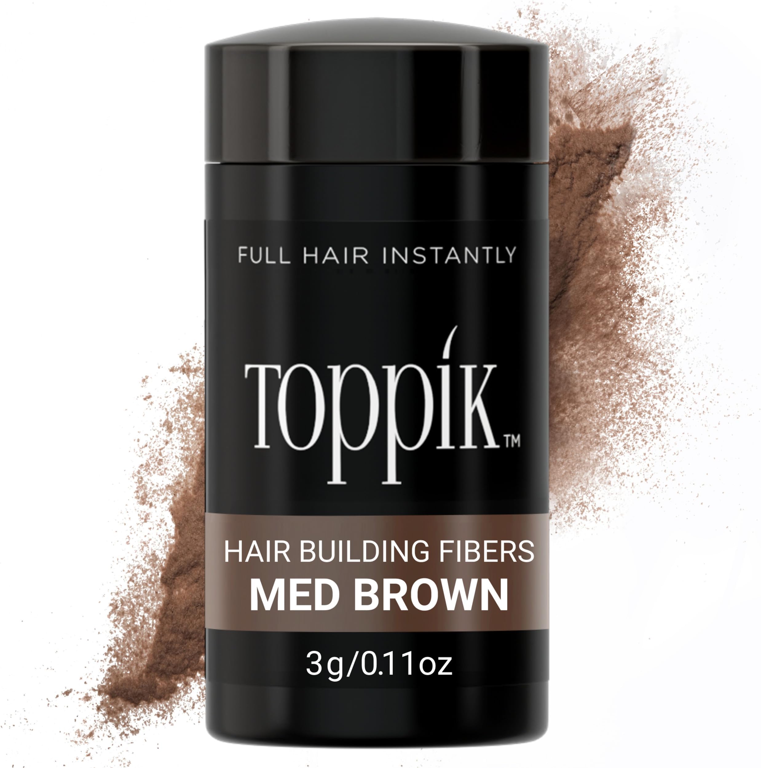 Hair Building Fibres Powder for a Thicker-looking Hairline 4