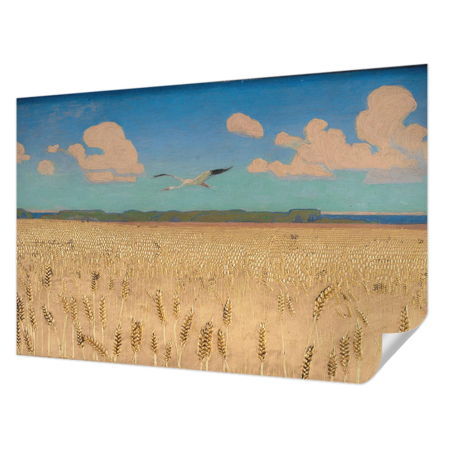 Papier peint adhésif résistant aux taches Tulup 104x70 cm lavable pour mur de chambre