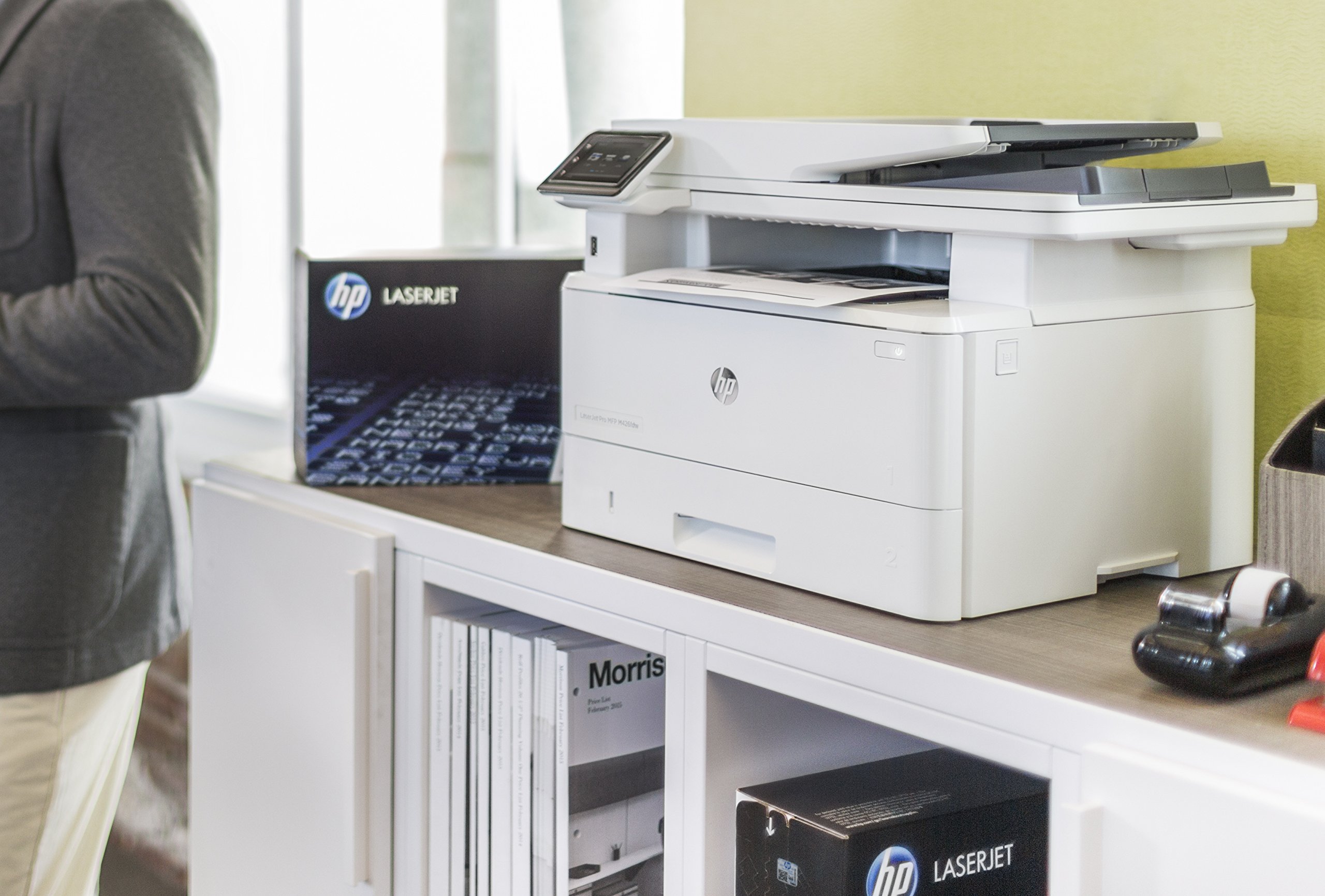 HP M462fdw Imprimante Laser Jet Pro Blanc/Gris Foncé