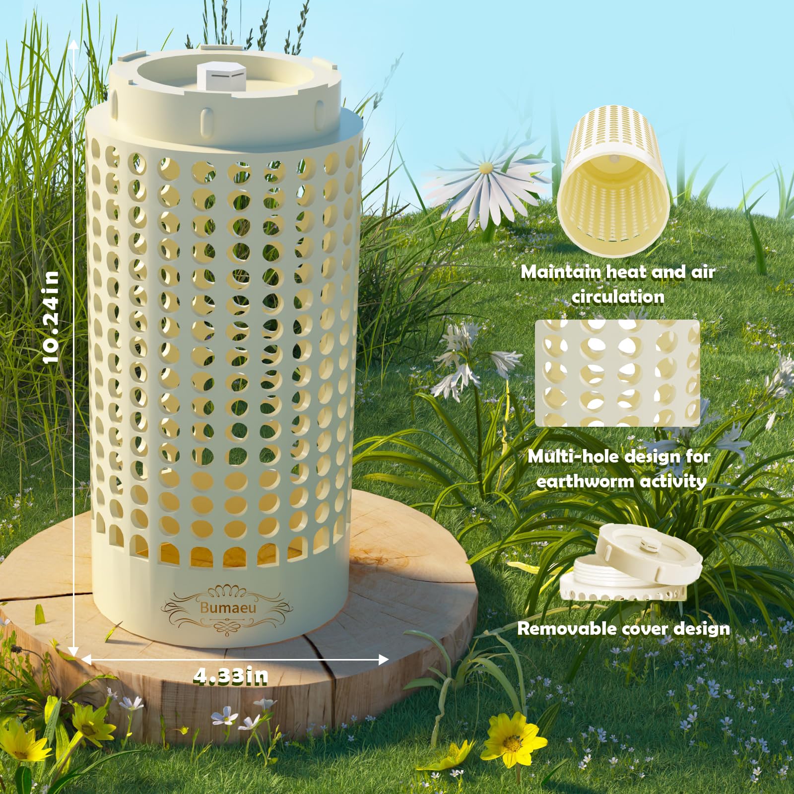 Underground Worm Farm - Compost Kitchen Waste -6 Underground Worm Farm - Compost Kitchen Waste -6