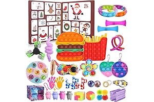 Fidget Advent Calendar 2024 Christmas Holiday Countdown Calendar with 24 Days of Surprises