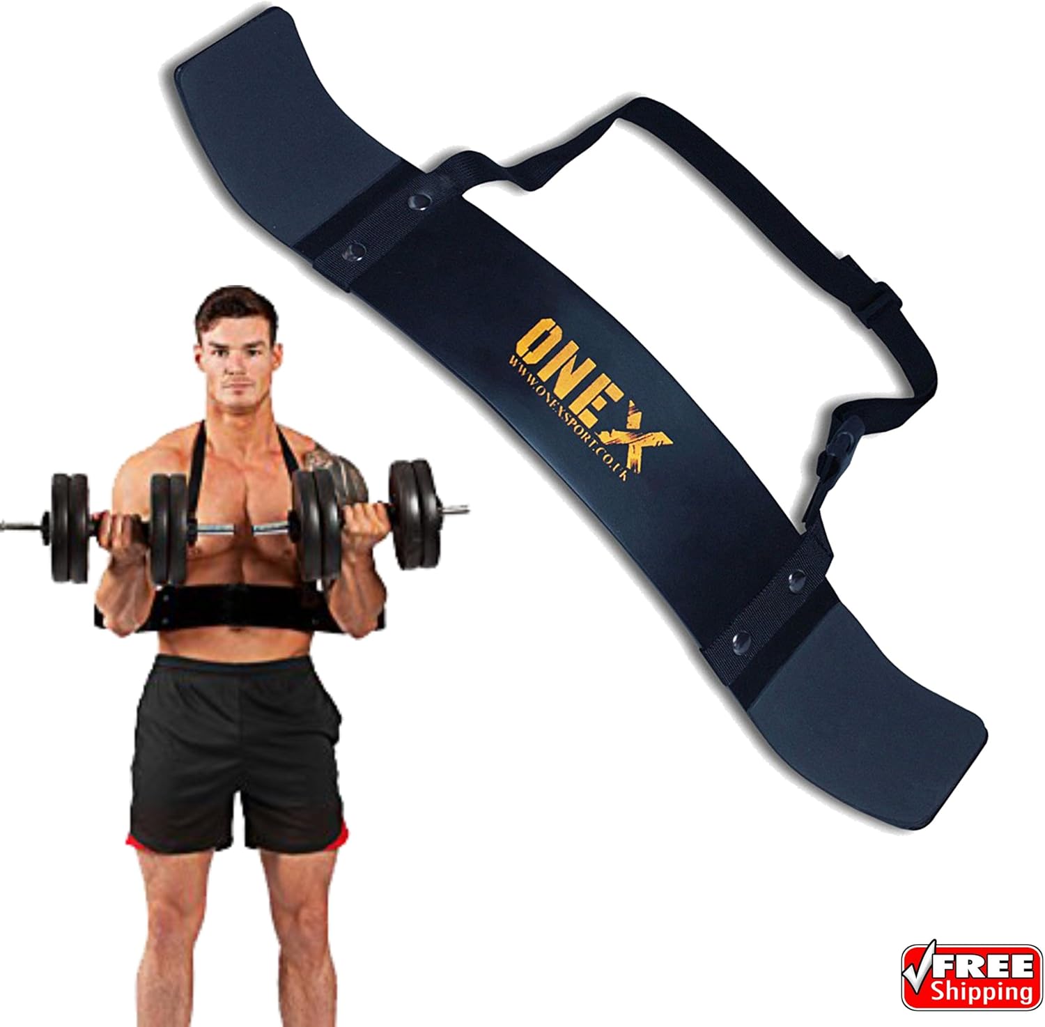 Weightlifting Biceps Isolator Arm Blaster Gym Support Arm Training