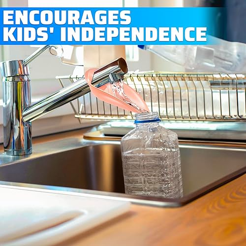 Miniatura 7 de Extensor de grifo para lavabo de baño – 3 piezas de extensión para grifo de bañera, accesorio para lavabo de bebé, accesorio para lavado de la cara