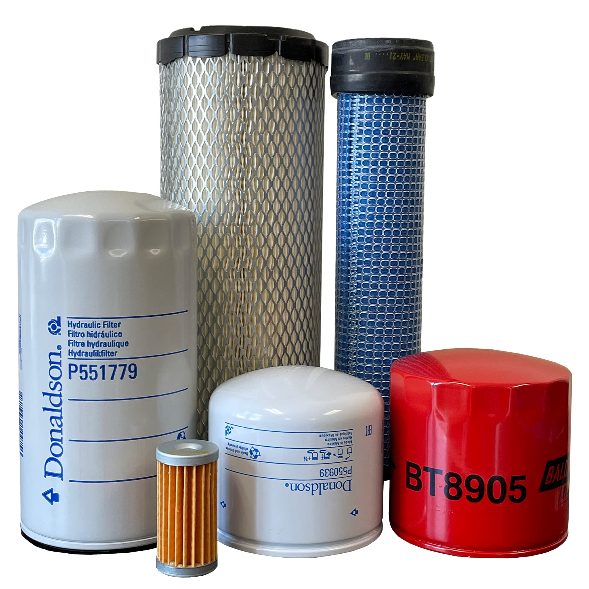 CFKIT Maintenance Filter Kit for-New Holland TC24DA w/ 1.1L Eng